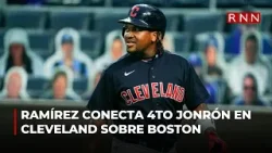 José Ramírez conecta 4to jonrón en victoria de Cleveland sobre Boston