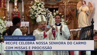 Recife celebrates Our Lady of Mount Carmel with masses and a procession