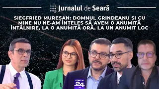Jurnalul de seară. Mureşan: Domnul Grindeanu şi cu mine nu ne-am înţeles să avem o anumită întâlnire