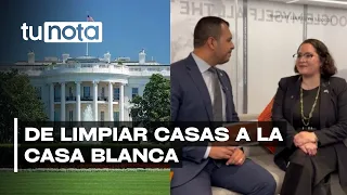 Hondureña aboga por la comunidad latina ante los presidentes Obama y Biden