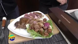 Argentine Sirloin Steak: Join Ronald Araica in its preparation