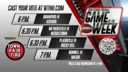 VOTE: News 8 Game of the Week for Oct. 16, 2026