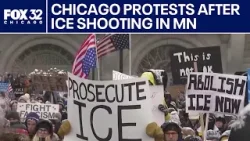 Chicago protests after deadly Minneapolis ICE shooting