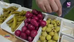 The atmosphere of gift and prize distribution from the Turkish-Palestinian company "Zeta" during ...