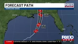TRACKING ISAIAS: Gulf Coast STORMtracker Weather Update for 10 p.m. Thursday