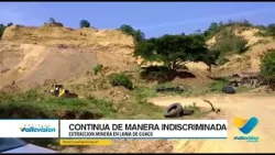 Extracción minera en Lomas de Guaco La Vega continúa de forma indiscriminada
