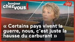 Elisabeth Doineau : " Certains pays vivent la guerre, nous, c’est juste la hausse du carburant."