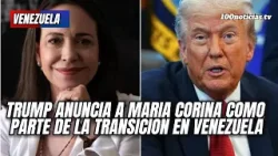 Trump abre la puerta a María Corina en la transición de Venezuela Trump abre la puerta a María Corina en la transición de Venezuela