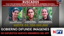 Gobierno difunde imágenes de supuestos nuevos miembros del EPP