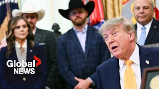 Trump signs order making it easier for US ranchers to sell, process own beef