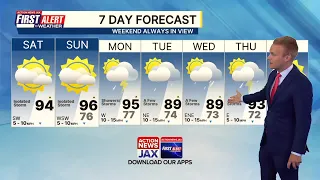 First Alert 7 Day Forecast: June 27, 2026