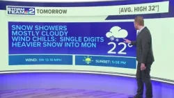 Storm Team 2 night forecast with Paul Hare