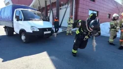 Пожарные Югры соревновались в силовом многоборье
