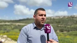 حملة زراعة أشجار الزيتون في أراضي الوقف القريبة من المستوطنات جنوب مدينة طولكرم