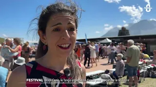 In Val-Cenis, dancing the Argentine tango to remember