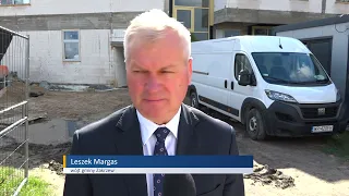 Wojewoda mazowiecki odwiedził nowy żłobek i plac budowy przedszkola w gminie Zakrzew