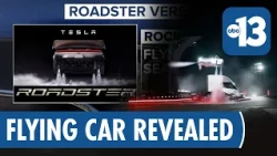 Tesla CEO Elon Musk Unveils What He Claims Is A Flying Car