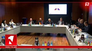 Փաշինյանը Ֆրանկֆուրտի արդյունաբերության և առևտրի պալատում հանդիպում է ունեցել գործարարների հետ