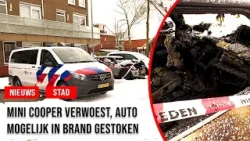 Auto in vlammen op in Krispijn, mogelijk opzet