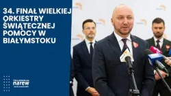 34. Finał WOŚP w Białymstoku – konferencja prasowa i zapowiedź wydarzeń