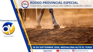 primera serie libre, segundo animal. Rodeo provincial especial. club Quillota.