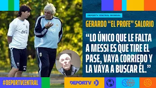 Entrevista con Gerardo "El Profe" Salorio, ex preparador físico de la Selección Argentina