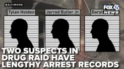 Согласно документам, двое подозреваемых, арестованных в ходе рейда по борьбе с наркотиками в Балт...