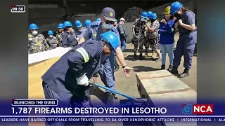 1787 firearms removed from circulation