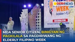 Mga senior citizen, binigyan ng pagkilala sa pagdiriwang ng Elderly Filipino Week