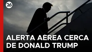 🚨 AIR ALERT | Two aircraft intercepted near Trump