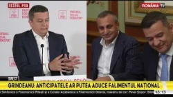 Grindeanu: “Econimia s-ar putea prăbuși și am ajunge într-un faliment național”