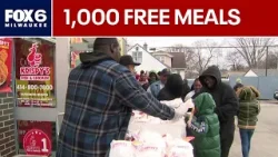 Milwaukee restaurant hands out 1,000 free meals | FOX6 News Milwaukee