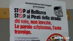 "Stop al bullismo, stop ai pirati della strada": il progetto di Pet Carpet nelle scuole di Roma