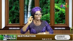 ЕЖЕДНЕВНОЕ МОЛИТВЕННОЕ РАЗМЫШЛЕНИЕ «ФОНТАН» НА 23 МАРТА 2026 ГОДА - ЕВАНГЕЛИСТ ДОКТОР ГОСПЕЛ ОГЕЧ...