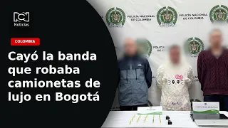 How the gang that terrorized Bogotá to steal luxury SUVs was taken down: six arrested