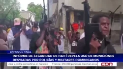 Haiti report reveals use of ammunition diverted by Dominican police and military personnel