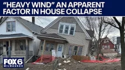 Обрушение дома в Милуоки, по всей видимости, стало следствием сильного ветра | FOX6 News Milwaukee