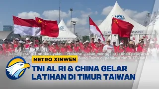 Metro Xinwen - TNI AL -China Latihan Bersama di Perairan Timur Taiwan