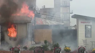 West Metro Fire crews stage live fire demonstration