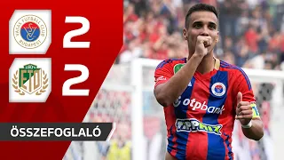 OTP Bank Liga: Vasas FC–ETO FC 2–2 | összefoglaló