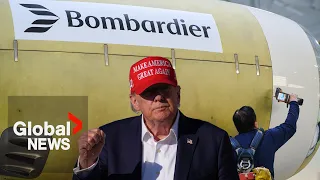 Trump threatens to block Bombardier sales if company doesn’t build in US, but it already does
