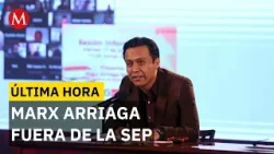 ÚLTIMA HORA: Destituyen a Marx Arriaga como director de materiales educativos de la SEP