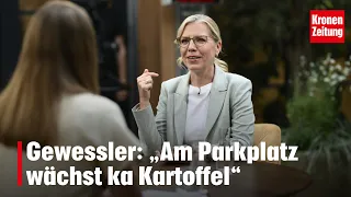 Gewessler: “Nothing grows in a parking lot” | krone.tv NEWS