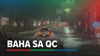 Ilang lugar sa QC, di na madaanan dahil sa baha