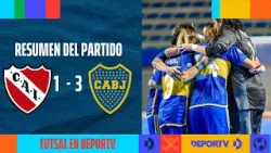 Boca Juniors 3-1 Independiente - RESUMEN - Torneo de Primera División Futsal AFA Femenino - Fecha 5
