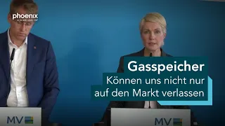 Jahreskonferenz der norddeutschen Regierungschefs mit Manuela Schwesig und Daniel Günther | 21.08.26