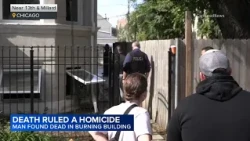 Death of man found after West Side fire ruled homicide, ME's office says