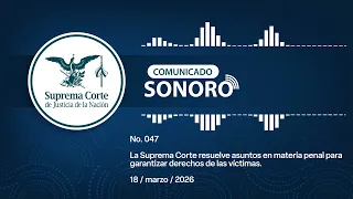Audio Press Release No. 047 / 2026