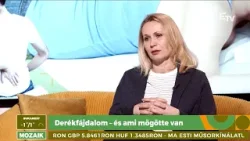 Derékfájdalom, és ami mögötte van – Rendelő a Mozaikban