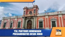 TSE: Partidos nominarán precandidatos desde junio